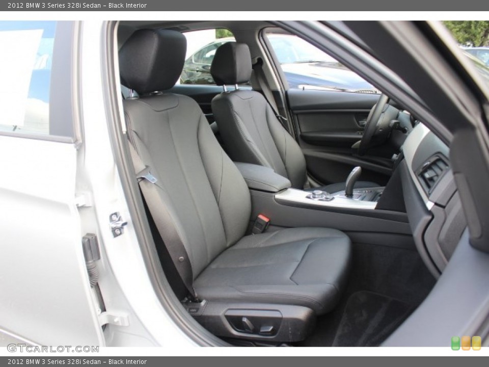 Black Interior Photo for the 2012 BMW 3 Series 328i Sedan #71402350