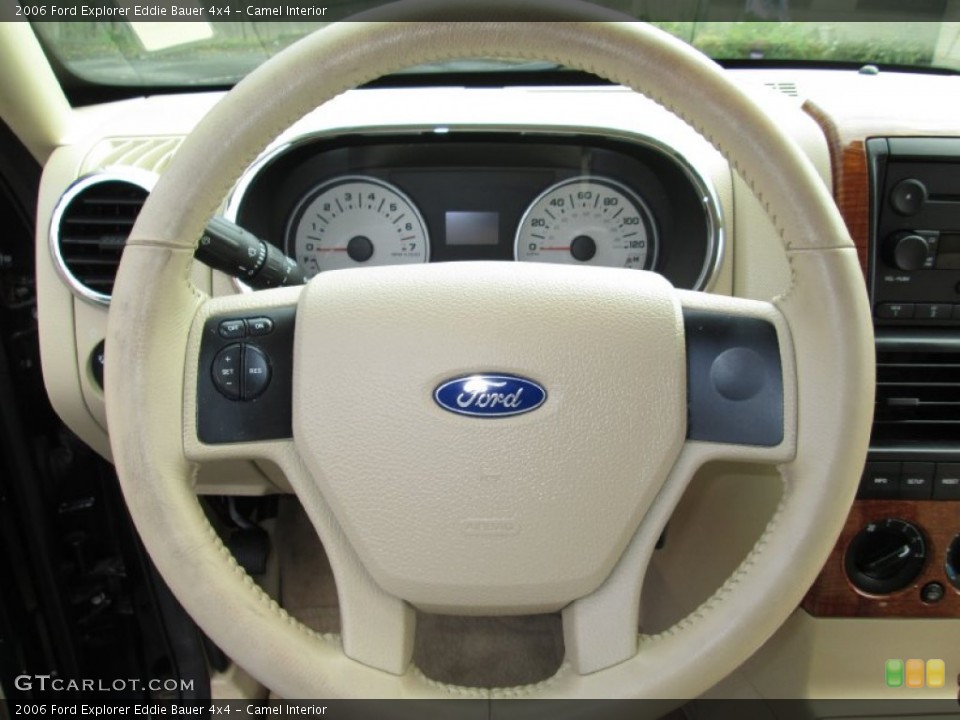 Camel Interior Steering Wheel for the 2006 Ford Explorer Eddie Bauer 4x4 #71404399