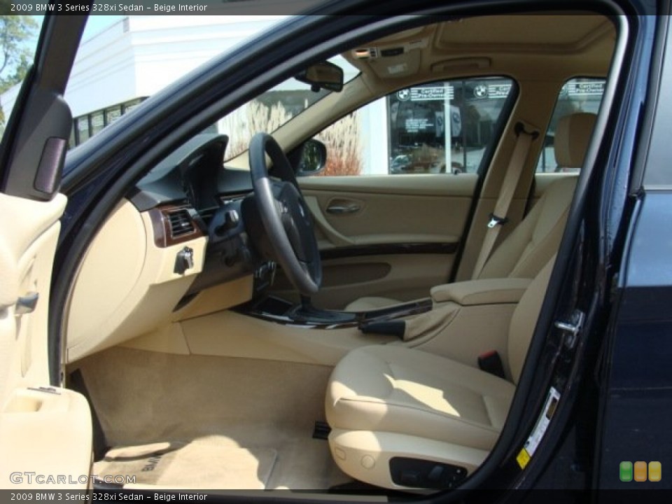Beige Interior Photo for the 2009 BMW 3 Series 328xi Sedan #71405009