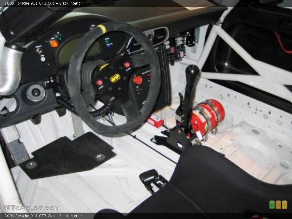 Black Interior Prime Interior for the 2009 Porsche 911 GT3 Cup #7140548
