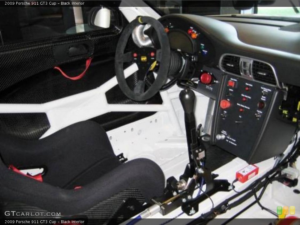 Black Interior Photo for the 2009 Porsche 911 GT3 Cup #7140558