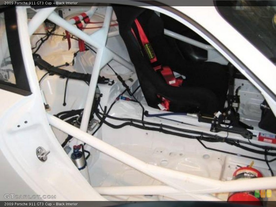 Black Interior Photo for the 2009 Porsche 911 GT3 Cup #7140578