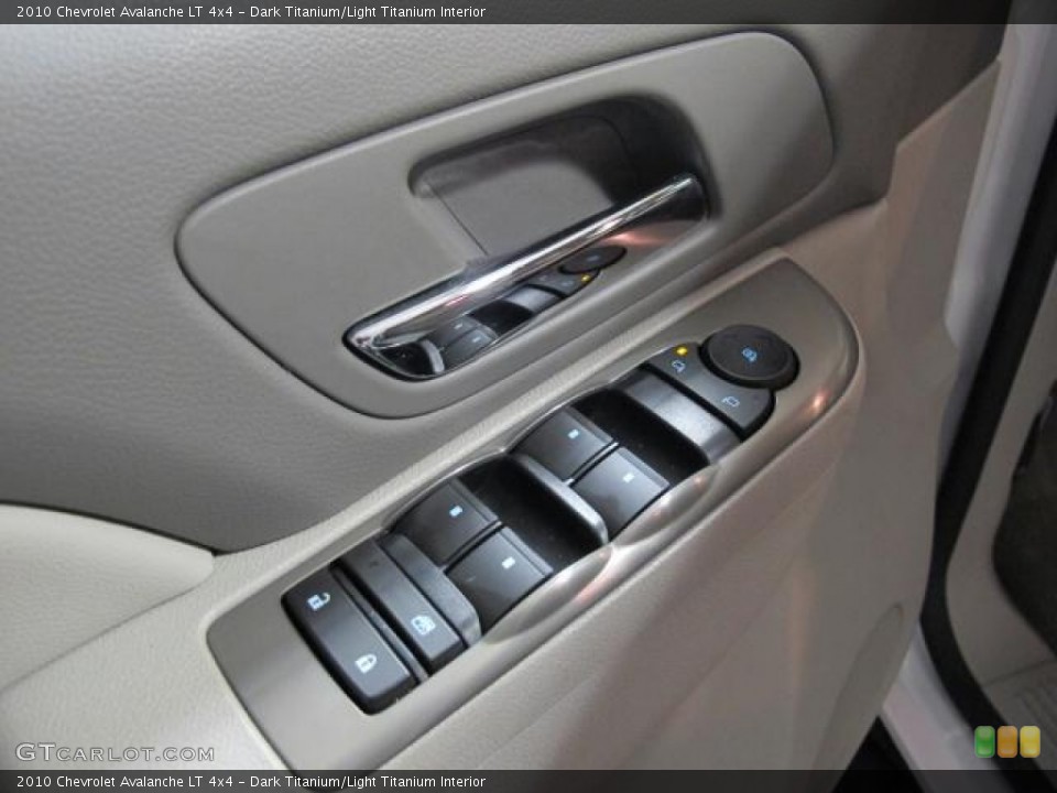 Dark Titanium/Light Titanium Interior Controls for the 2010 Chevrolet Avalanche LT 4x4 #71405995