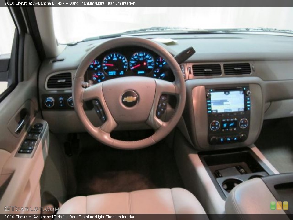 Dark Titanium/Light Titanium Interior Dashboard for the 2010 Chevrolet Avalanche LT 4x4 #71406019