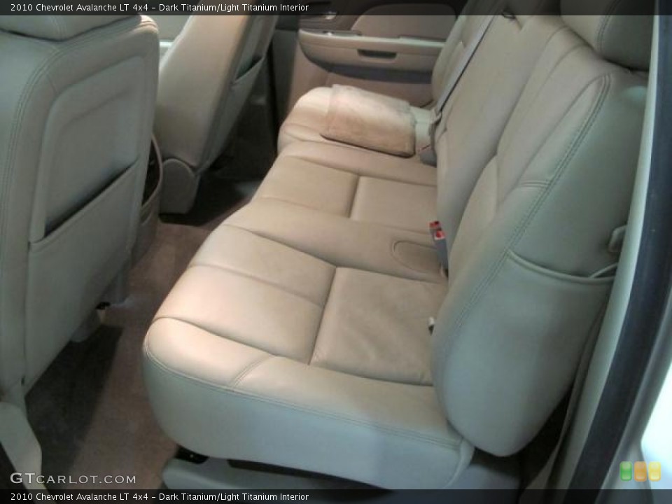 Dark Titanium/Light Titanium Interior Rear Seat for the 2010 Chevrolet Avalanche LT 4x4 #71406037