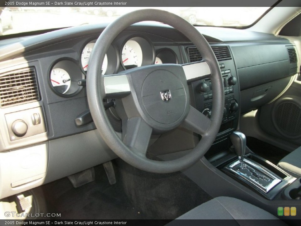 Dark Slate Gray/Light Graystone Interior Dashboard for the 2005 Dodge Magnum SE #71406790