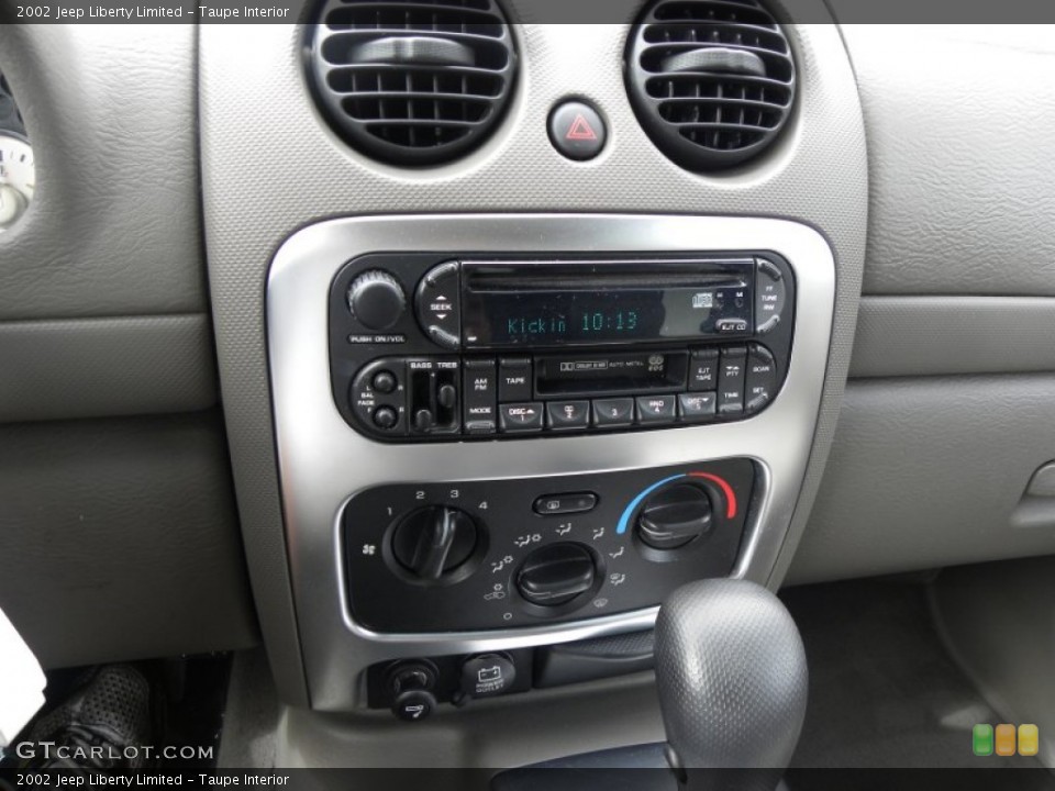 Taupe Interior Controls for the 2002 Jeep Liberty Limited #71406940