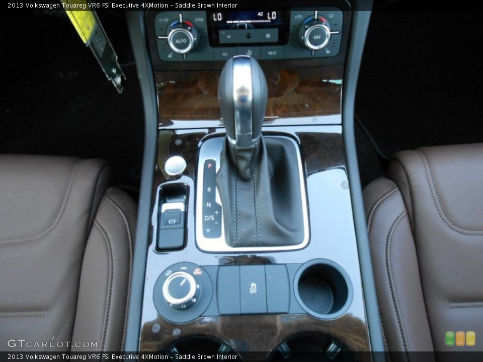 Saddle Brown Interior Transmission for the 2013 Volkswagen Touareg VR6 FSI Executive 4XMotion #71407135