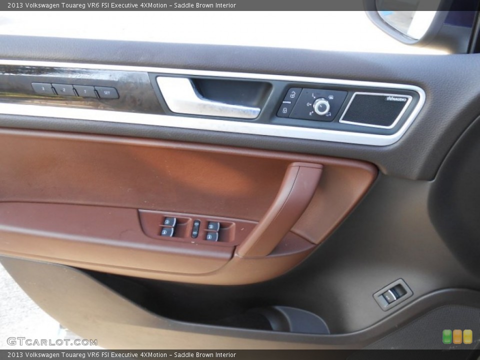 Saddle Brown Interior Door Panel for the 2013 Volkswagen Touareg VR6 FSI Executive 4XMotion #71407174