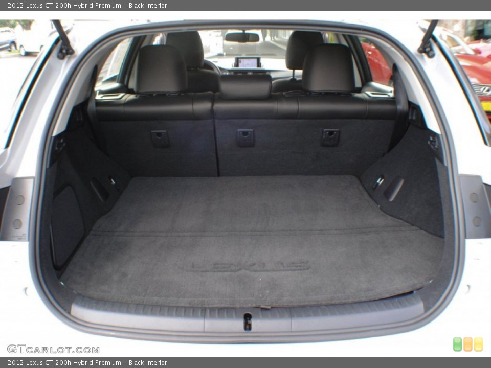 Black Interior Trunk for the 2012 Lexus CT 200h Hybrid Premium #71407969