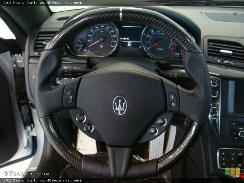 Nero Interior Steering Wheel for the 2013 Maserati GranTurismo MC Coupe #71408134
