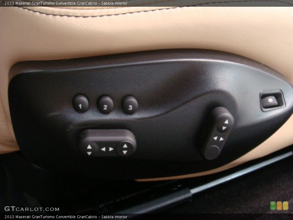 Sabbia Interior Front Seat for the 2013 Maserati GranTurismo Convertible GranCabrio #71408446
