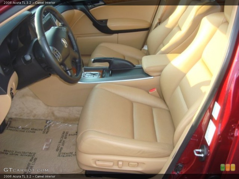Camel Interior Front Seat for the 2006 Acura TL 3.2 #71409766
