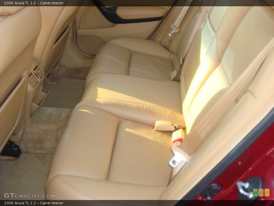 Camel Interior Rear Seat for the 2006 Acura TL 3.2 #71409769