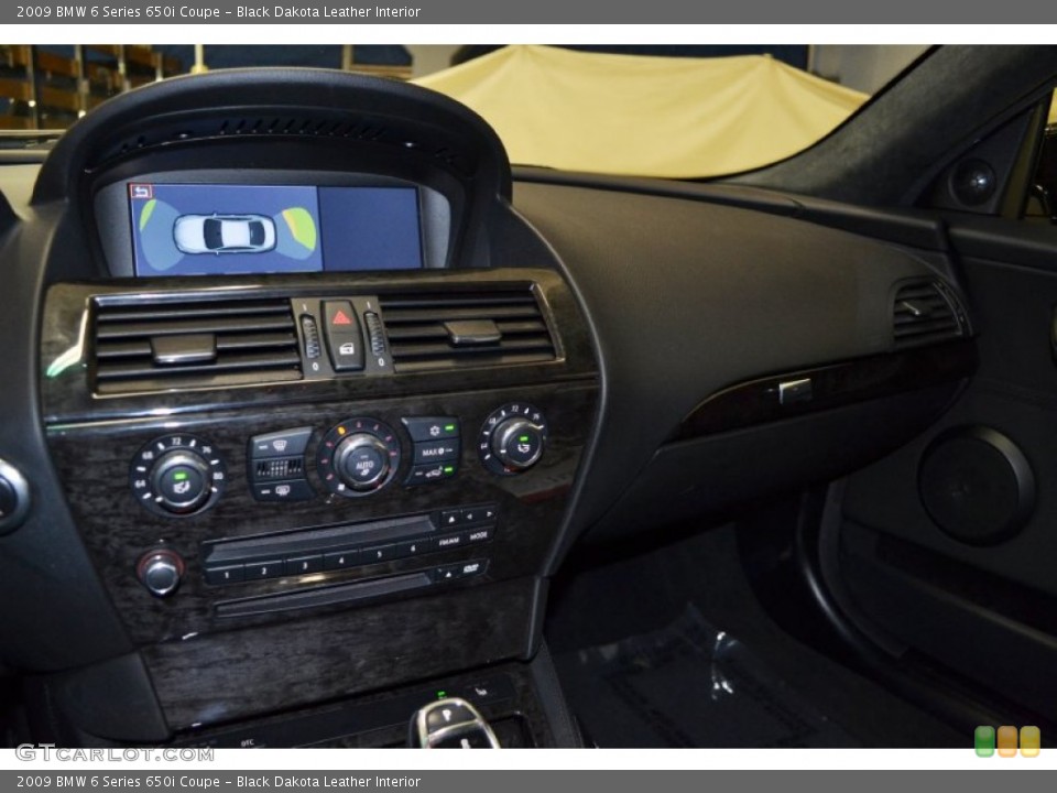 Black Dakota Leather Interior Controls for the 2009 BMW 6 Series 650i Coupe #71409853