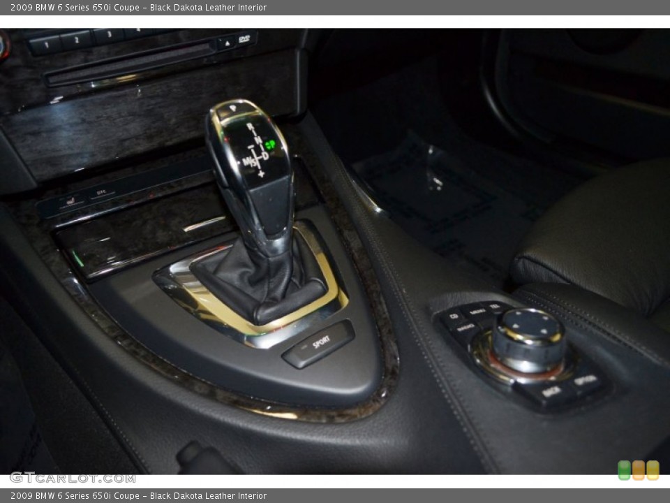 Black Dakota Leather Interior Transmission for the 2009 BMW 6 Series 650i Coupe #71409865