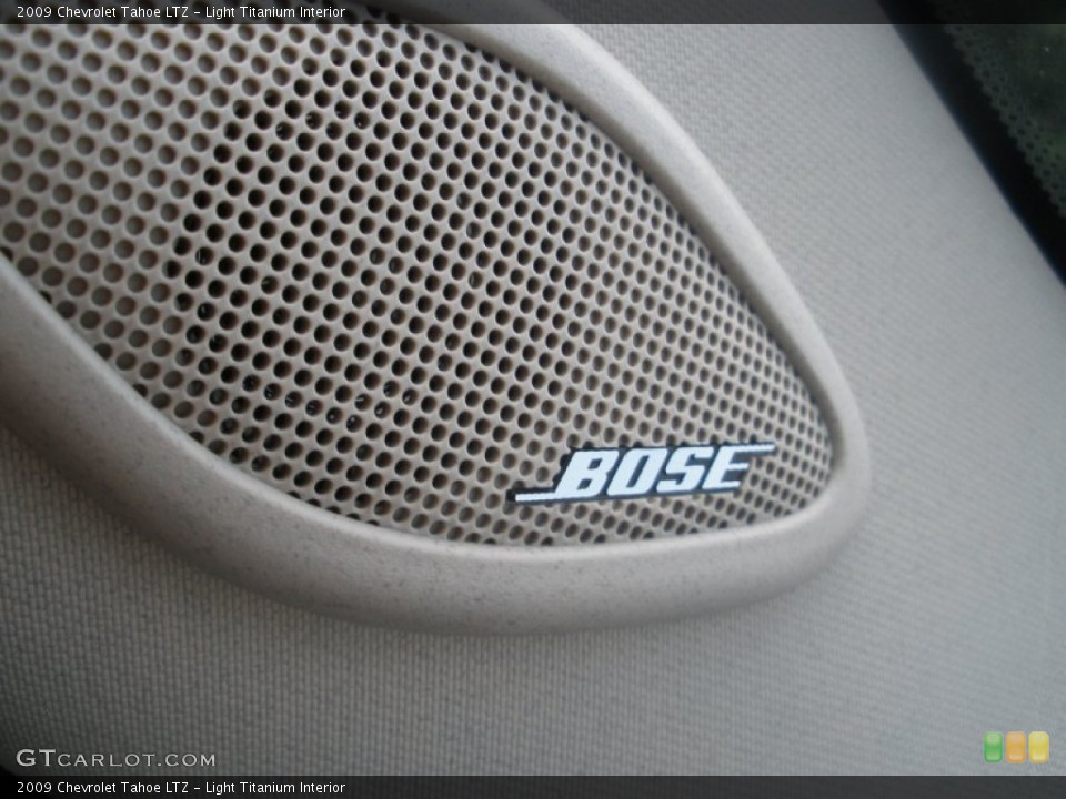 Light Titanium Interior Audio System for the 2009 Chevrolet Tahoe LTZ #71410831
