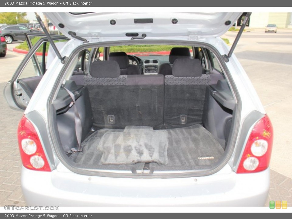 Off Black Interior Trunk for the 2003 Mazda Protege 5 Wagon #71414674