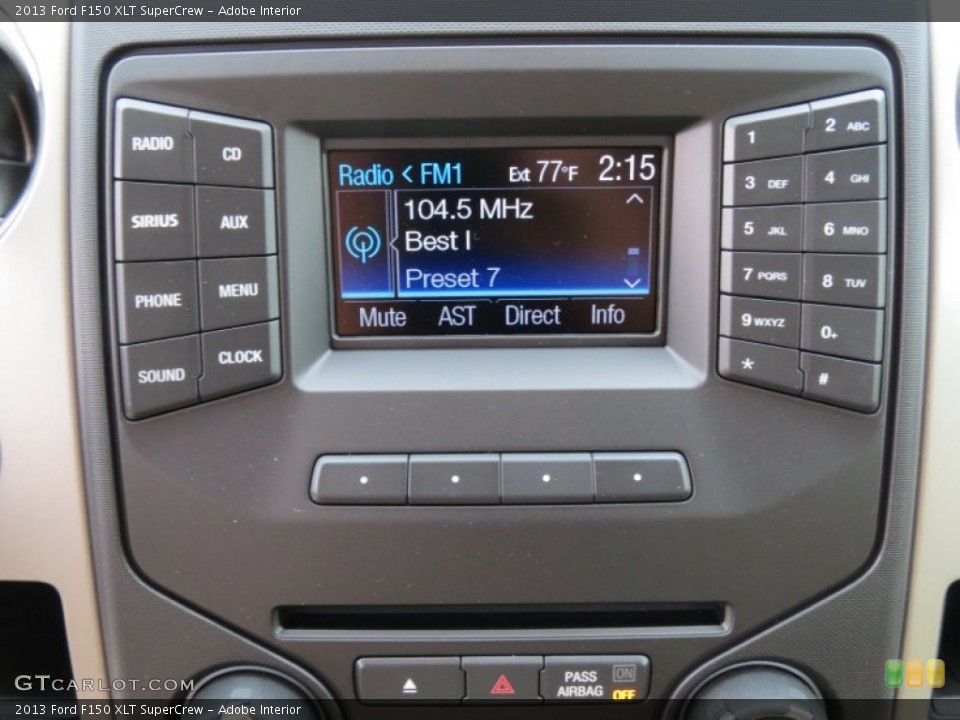 Adobe Interior Controls for the 2013 Ford F150 XLT SuperCrew #71414773