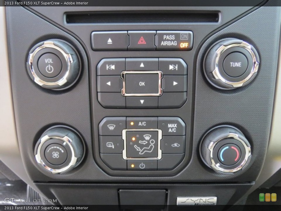 Adobe Interior Controls for the 2013 Ford F150 XLT SuperCrew #71414782