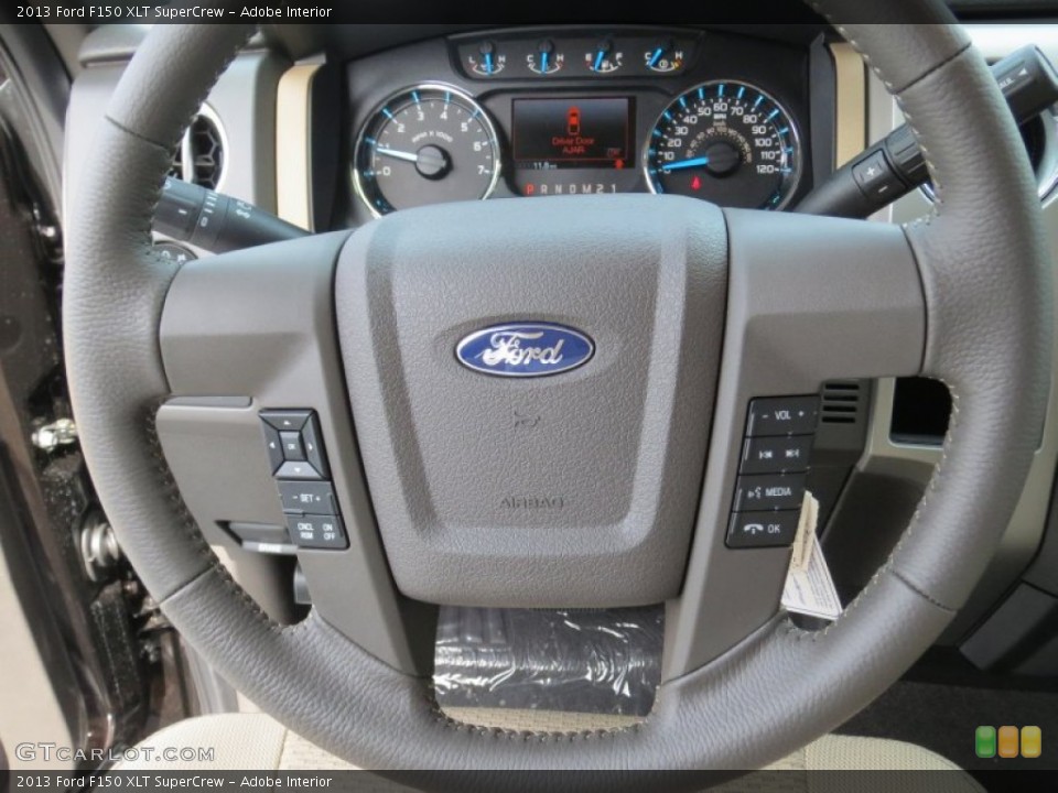 Adobe Interior Steering Wheel for the 2013 Ford F150 XLT SuperCrew #71414800