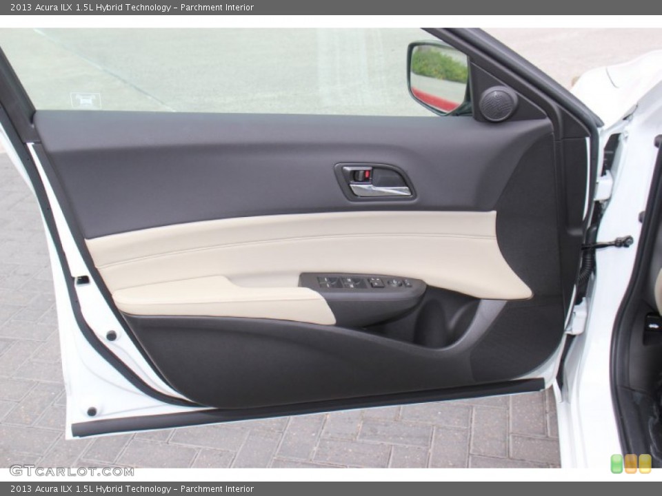 Parchment Interior Door Panel for the 2013 Acura ILX 1.5L Hybrid Technology #71415316
