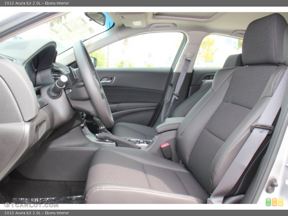 Ebony Interior Front Seat for the 2013 Acura ILX 2.0L #71415613