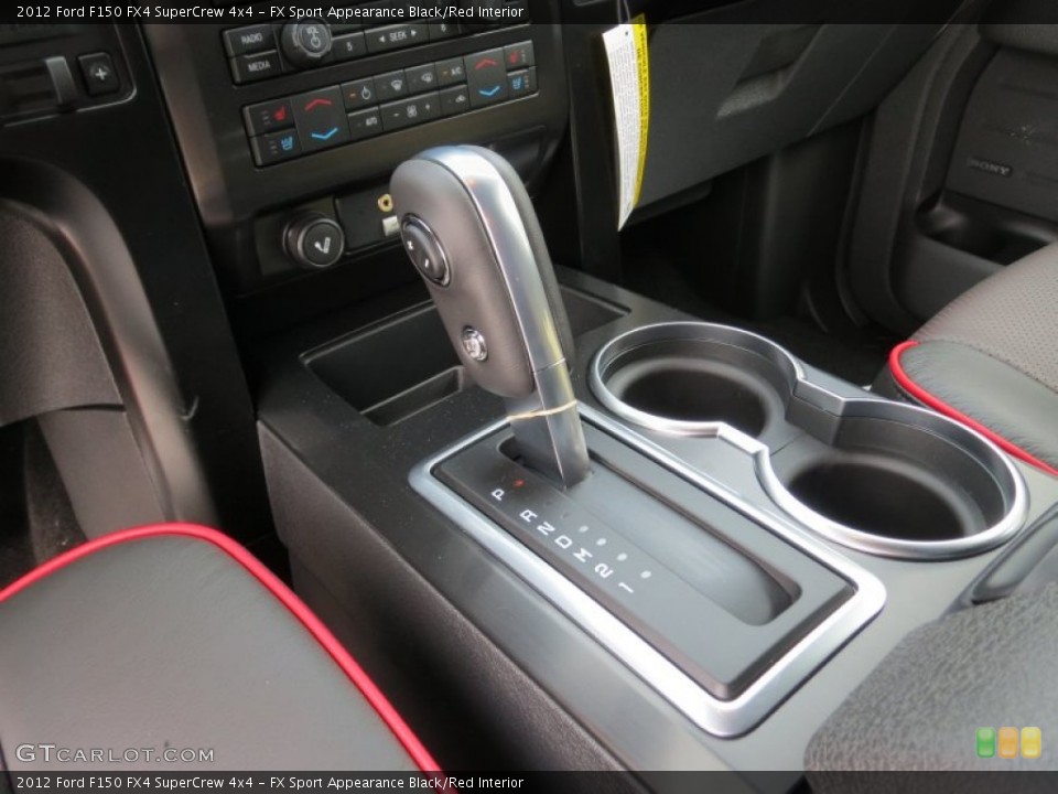FX Sport Appearance Black/Red Interior Transmission for the 2012 Ford F150 FX4 SuperCrew 4x4 #71415643
