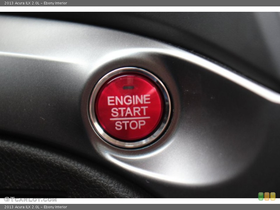 Ebony Interior Controls for the 2013 Acura ILX 2.0L #71415733