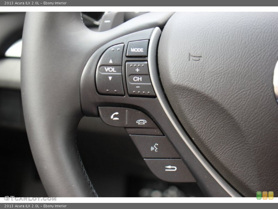 Ebony Interior Controls for the 2013 Acura ILX 2.0L #71415751