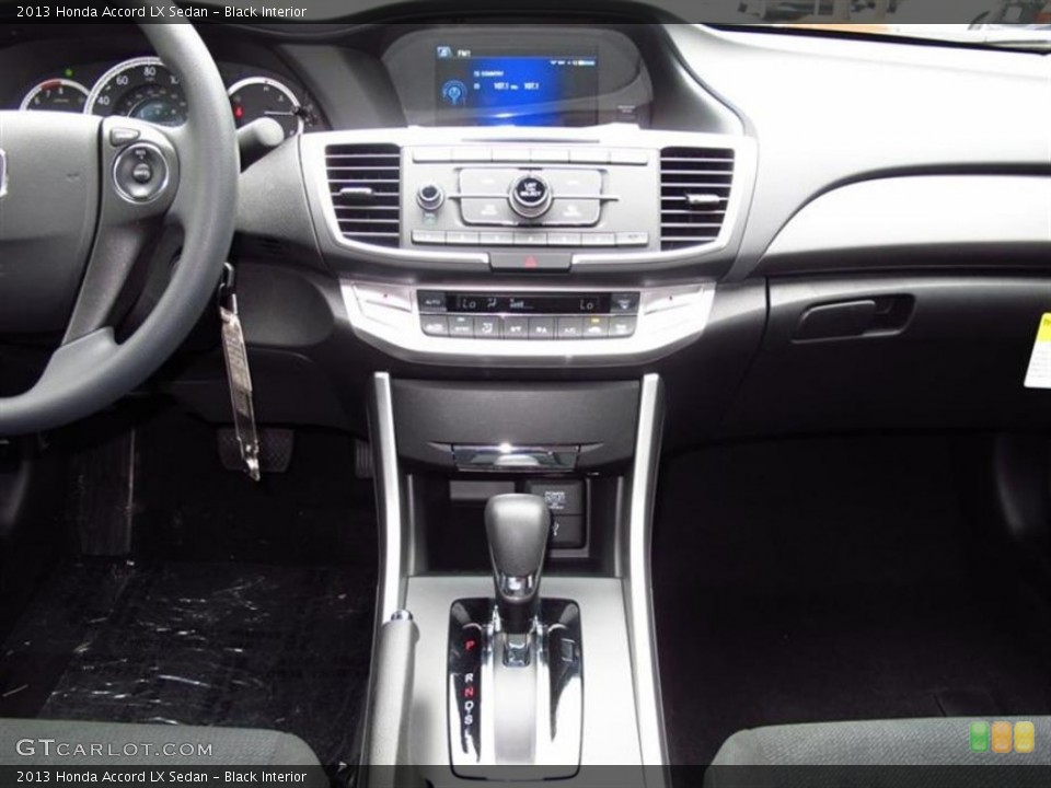 Black Interior Controls for the 2013 Honda Accord LX Sedan #71416138