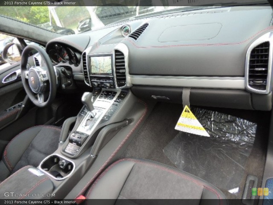 Black Interior Dashboard for the 2013 Porsche Cayenne GTS #71416306