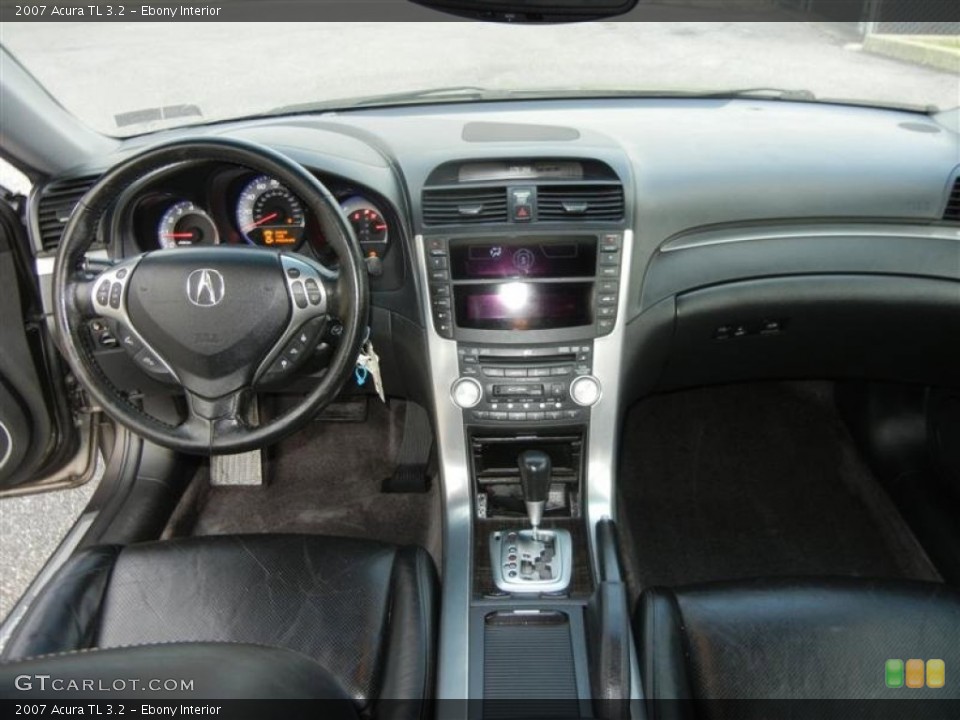 Ebony Interior Dashboard for the 2007 Acura TL 3.2 #71416703