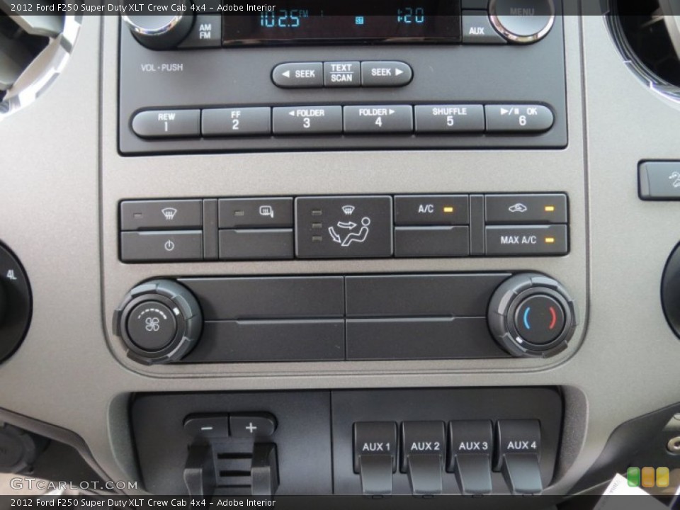 Adobe Interior Controls for the 2012 Ford F250 Super Duty XLT Crew Cab 4x4 #71417098