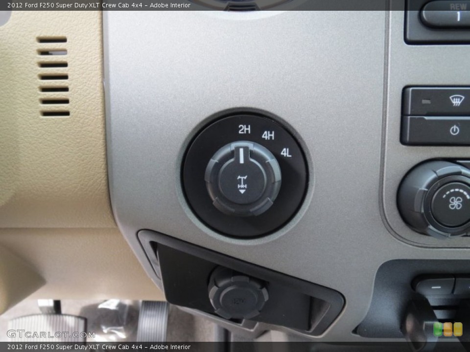Adobe Interior Controls for the 2012 Ford F250 Super Duty XLT Crew Cab 4x4 #71417116