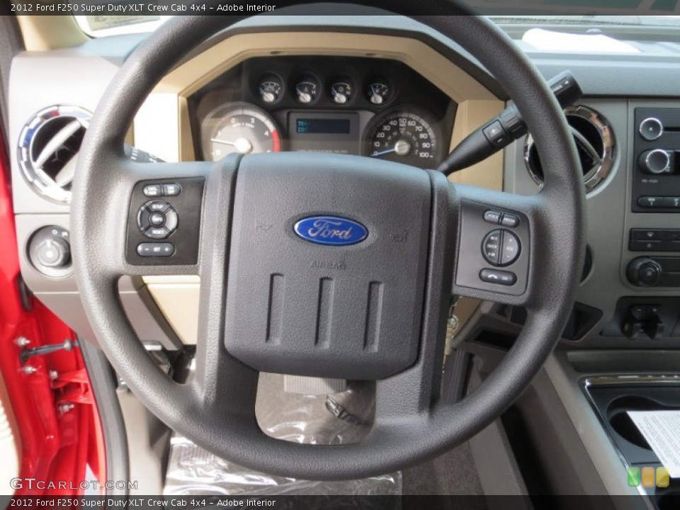 Adobe Interior Steering Wheel for the 2012 Ford F250 Super Duty XLT Crew Cab 4x4 #71417125