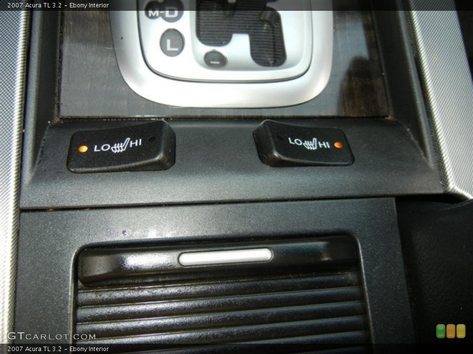 Ebony Interior Controls for the 2007 Acura TL 3.2 #71417182