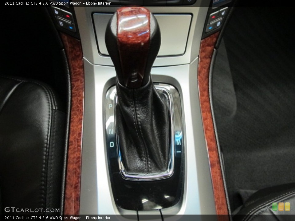 Ebony Interior Transmission for the 2011 Cadillac CTS 4 3.6 AWD Sport Wagon #71418274