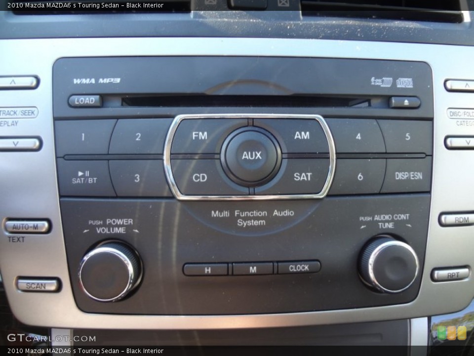 Black Interior Controls for the 2010 Mazda MAZDA6 s Touring Sedan #71418304