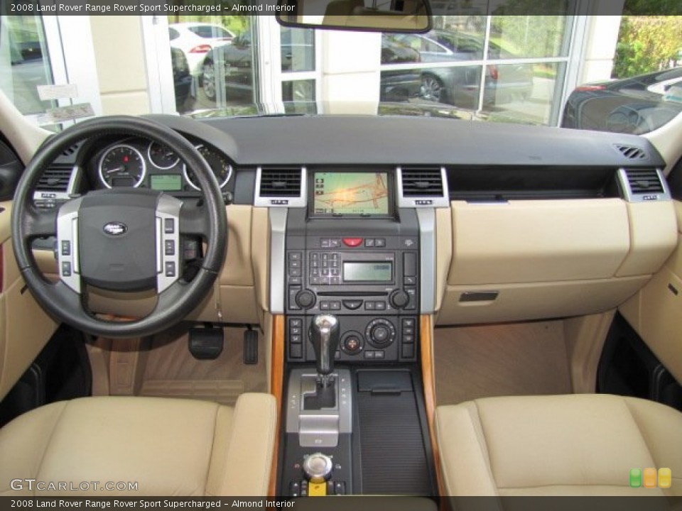 Almond Interior Dashboard for the 2008 Land Rover Range Rover Sport Supercharged #71420644