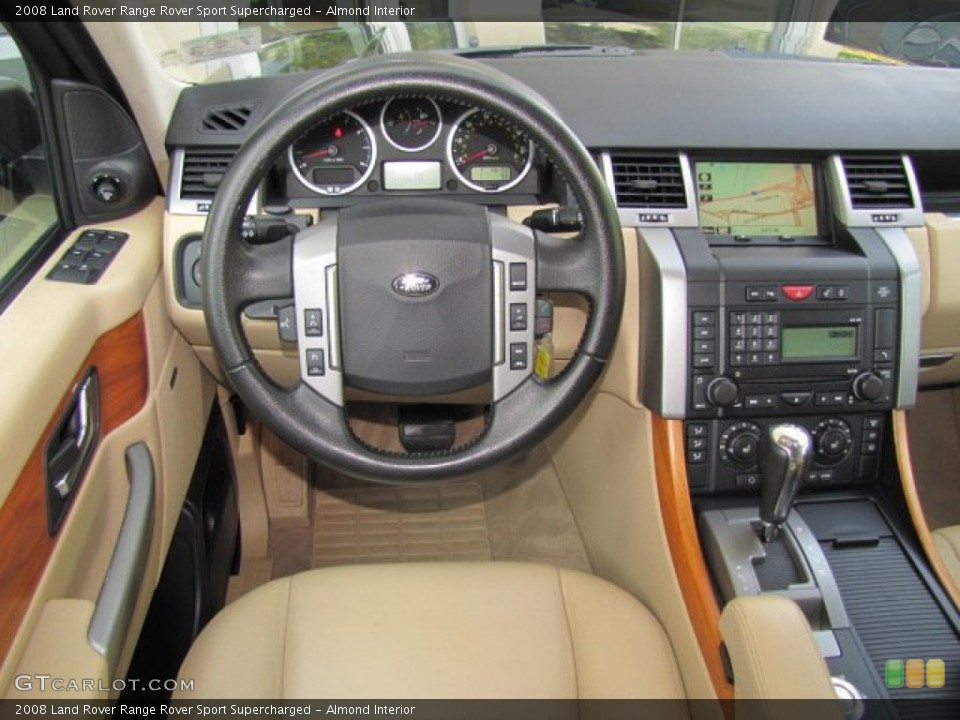 Almond Interior Dashboard for the 2008 Land Rover Range Rover Sport Supercharged #71420734