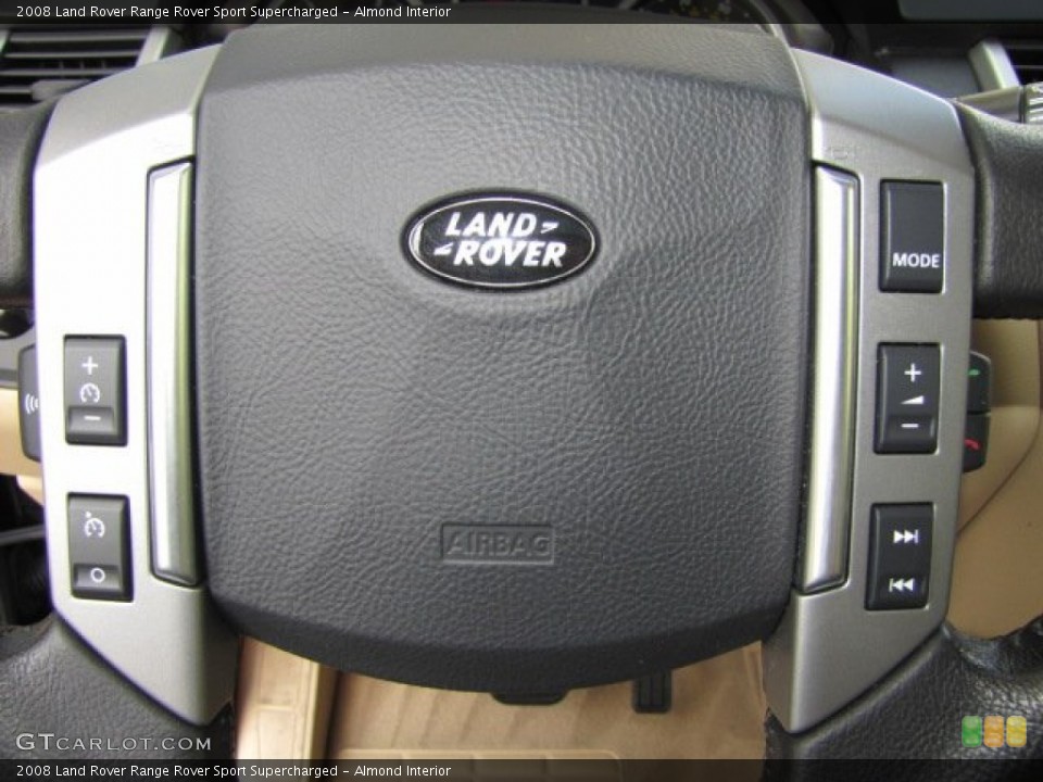 Almond Interior Controls for the 2008 Land Rover Range Rover Sport Supercharged #71420743