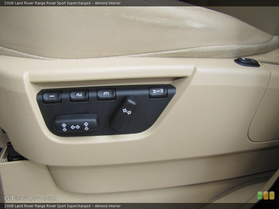 Almond Interior Controls for the 2008 Land Rover Range Rover Sport Supercharged #71420908