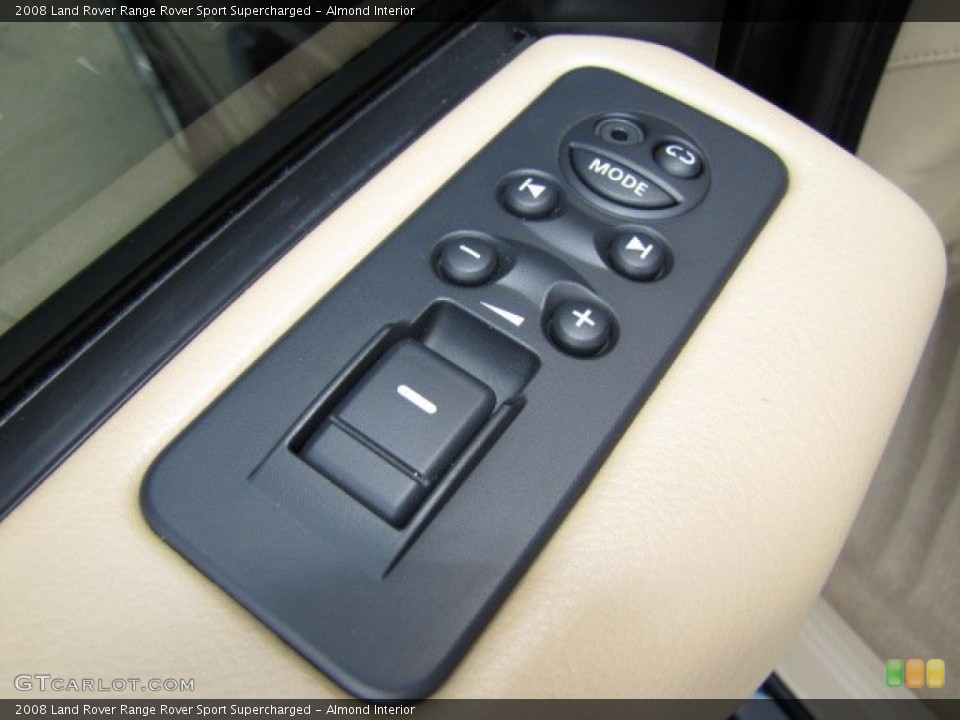 Almond Interior Controls for the 2008 Land Rover Range Rover Sport Supercharged #71420956