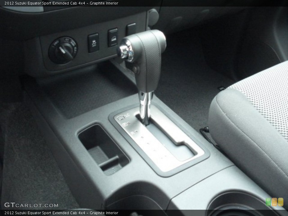 Graphite Interior Transmission for the 2012 Suzuki Equator Sport Extended Cab 4x4 #71421061