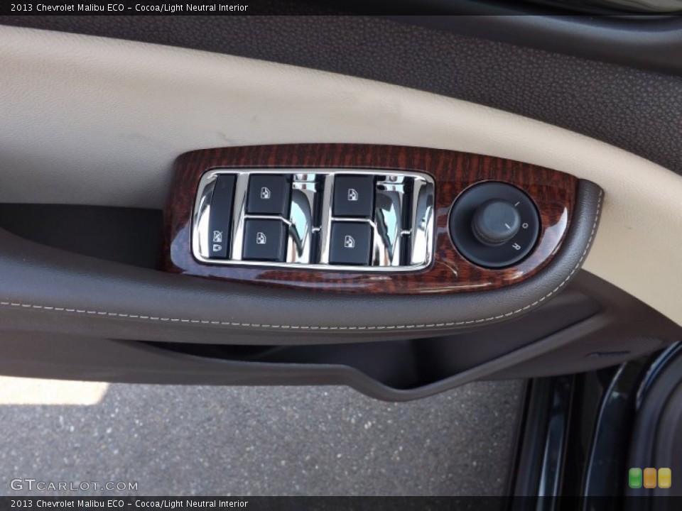 Cocoa/Light Neutral Interior Controls for the 2013 Chevrolet Malibu ECO #71421580