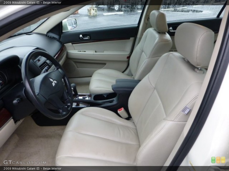 Beige Interior Photo for the 2009 Mitsubishi Galant ES #71423173
