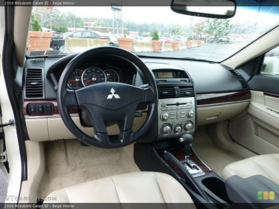 Beige Interior Prime Interior for the 2009 Mitsubishi Galant ES #71423191