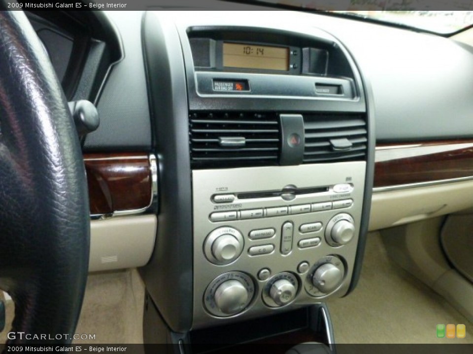 Beige Interior Controls for the 2009 Mitsubishi Galant ES #71423239