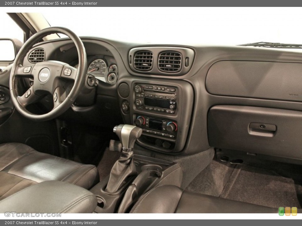 Ebony Interior Dashboard for the 2007 Chevrolet TrailBlazer SS 4x4 #71423674
